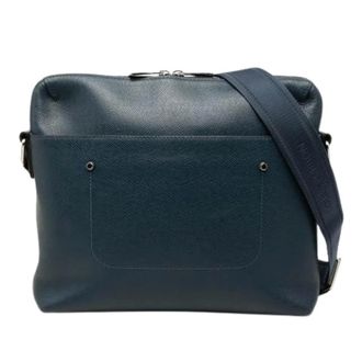 Louis Vuitton Pre-owned Grigori PM - Heren - Pre-owned - Blauw - Maat: ONE Size Leer