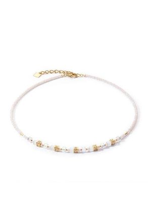 Coeur de Lion Mini Cubes Necklace in White at Nordstrom