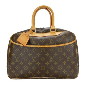 Louis Vuitton Pre-owned Handbags, female, Brown, Size: ONE SIZE Pre-owned Vintage Canvas Handbag