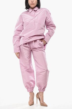 Super Blond Pantaloni a Palloncino in Organza di Seta Super Blond