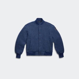 Canada Goose Hudson Fleece Bomber Black Disc (Men, Oxford Navy, XXL)