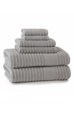 Kassatex Bursa 6-Piece Towel Set in White at Nordstrom Rack, Size 6 Piece Set