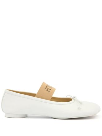 Maison Margiela Anatomic ballerinas shoes - White