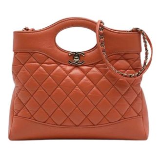 Chanel Pre-owned 31 Satchel - Dames - Pre-owned - Bruin - Maat: ONE Size Leer