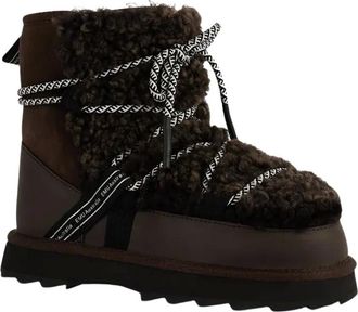 Emu Blurred Teddy Snow Laarzen - Dames - Schoenen - Bruin - Maat: 38 EU