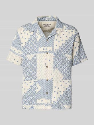 Pepe Jeans London Relaxed Fit Freizeithemd aus reiner Baumwolle Modell PISARROT in Sky, Gr&ouml;&szlig;e XXL