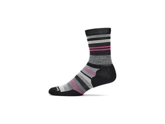 Smartwool Everyday Saturnsphere Crew Socks Sock Black : LG (Womens Shoe 10-12.5), Merino/Nylon/Wool