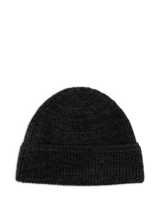 Norse Projects ribbed beanie - men - Cotton/Wool - One Size - Grey