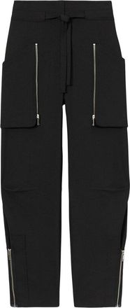 Reiss Louisa Zip Wool-Blend Trouser