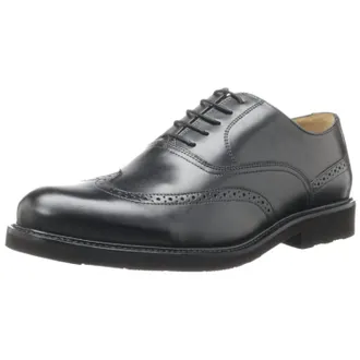 Florsheim Mens Gallo Wing Shoes In Black