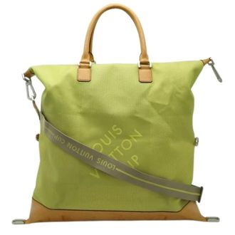 Louis Vuitton Pre-owned Weekend Bags, male, Green, Size: ONE SIZE Pre-owned Damier Geant tote bag 2way Limited