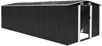 vidaXL Caseta de jardín metal antracita 257x580x181 cm Vidaxl