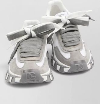 Dolce & Gabbana low top nylon calfskin dg sneakers