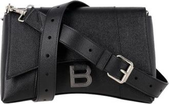 Balenciaga Pre-owned Cross Body Bags, female, Black, Size: ONE SIZE Pre-owned Leather balenciaga-bags