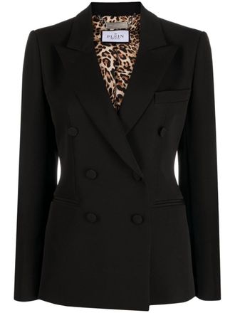 Philipp Plein Blazer doppiopetto - Nero