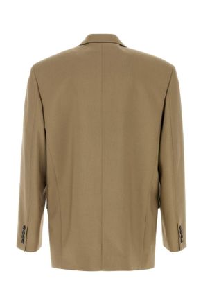 Saint Laurent Beigefonce Giacche E Gilet Jacket