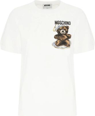 Moschino Mujer, Camisetas, Blanco, Talla: M