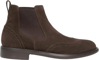 Nero Giardini I601242U300Tdm - Heren - Chelseaboots - Bruin - 44 EU - Su&egrave;de - Schoenen