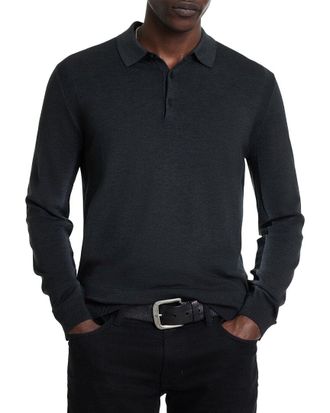 John Varvatos Gustave Magic Wash Wool-Blend Sweater
