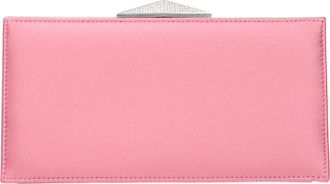 Jimmy Choo London Satin Clutch Womens Bags