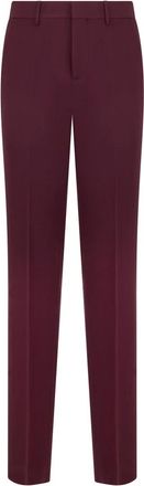 Moschino Klassieke slim fit broek - Heren - Nette broeken - Bruin - M - Wol - Broeken