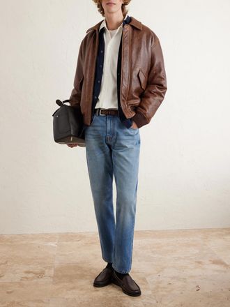 Umit Benan Giorgio Cotton-Flannel Shirt