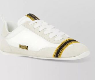 Fendi leather low-top sneakers