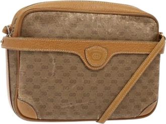 Gucci Pre-owned Plastic gucci-bags - Dames - Vintage Schoudertas - Beige - ONE Size - Vintage