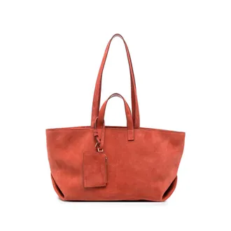 A.P.C. A. p.c. Drummer Suede Tote Bag