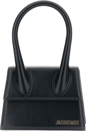 Jacquemus Black Le Chiquito Moyen Leather Shoulder Bag
