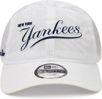 Aim&eacute; Leon Dore White New Era Ripstop Nylon Yankees Cap