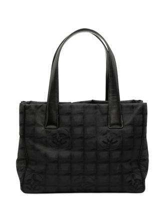 Chanel 2003-2004 New Travel Line Nylon tote bag - women - Nylon - One Size - Black