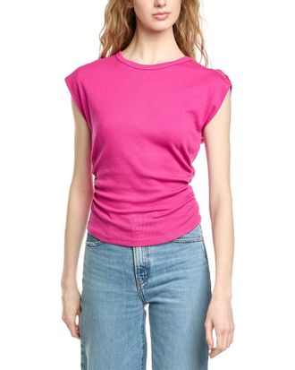 Michael Stars Joni Power Shoulder Top