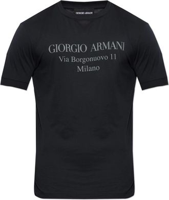 Giorgio Armani Uomo, Top, Blu, XL, new