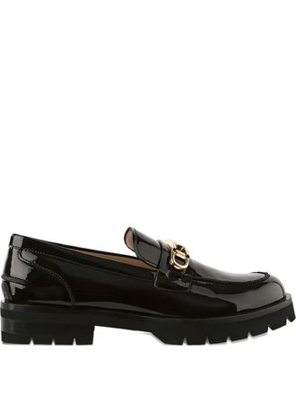 Högl Robin patent-leather loafers - women - Patent Leather/Rubber/Leather - 36 - Black