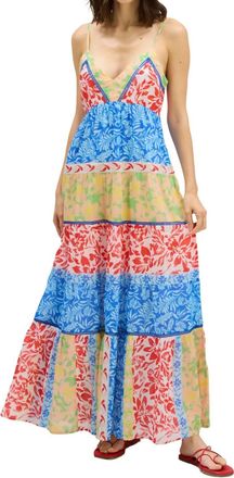 Allison New York Liam Maxi Dress In Mixed Print