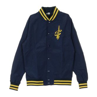 New Era NBA Team Logo Varsity Jack - Heren - Bomber jackets - Blauw - M - Jassen