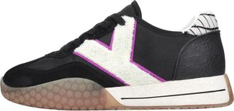 Keh-noo Kw 9770 Sneaker - Dames - Sneakers - Zwart - 40 EU - Nylon - Schoenen