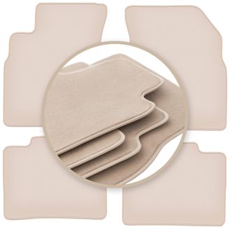 OEM Alfombrillas Beige Premium Para Hyundai Sonata Iv Sed&aacute;n 2005-2010