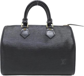 Louis Vuitton Epi Black Leather Boston Bag (Pre-Owned)