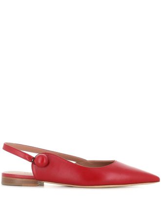 Malone Souliers Palmer ballerina shoes - women - Leather - 40 - Red