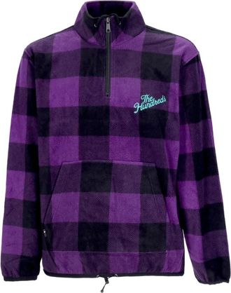 The Hundreds Buffalo Mock Neck Pullover - Heren - Vesten met rits - Veelkleurig - XL - Katoen - Hoodies & sweatvesten