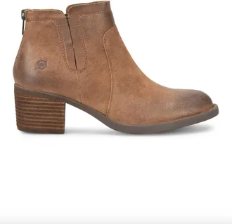 Born Womens Reece Boot In Light Brown Saraceno
