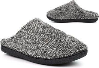 Generic Mens Slip On Slippers Size 6 Boys Slippers Size 7 Mens Mules Slip On Slipper Mule Lightweight Slipper Mules Lightweight Sizes 6-12 Grey 8 UK