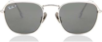 Ray-Ban RB8157 Frank Polarized 920948 Mens Sunglasses Silver Size 51