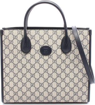 Gucci Borsa a tracolla in tessuto GG Supreme 2016-2025 - Marrone