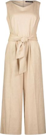 Betty Barclay Jumpsuits & Playsuits, Dames, Beige, M, Elegante jumpsuit met zakken