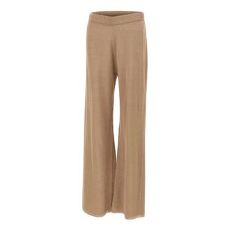 KANGRA Wide Trousers - female - Kangra - Wide Trousers - Brown - 2XS - Trousers