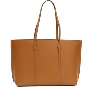 Tory Burch Perry Tote - Dames - Shoppers - Bruin - ONE Size - Katoen - Tassen