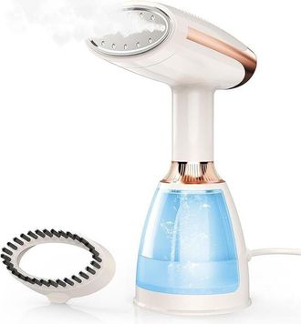 OEM [nunca Usado] Plancha De Vapor Vertical, Port&aacute;til, 1500 W, 280 Ml, Calentamiento R&aacute;pido, Apta Para Todo Tipo De Tejidos, Ideal Para Casa Y Viajes (bla